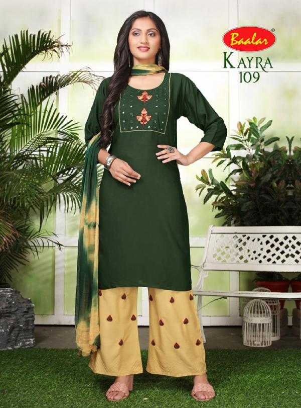 Baalar Kayra Vol-1Rayon Designer Exclusive Ready Made Suit